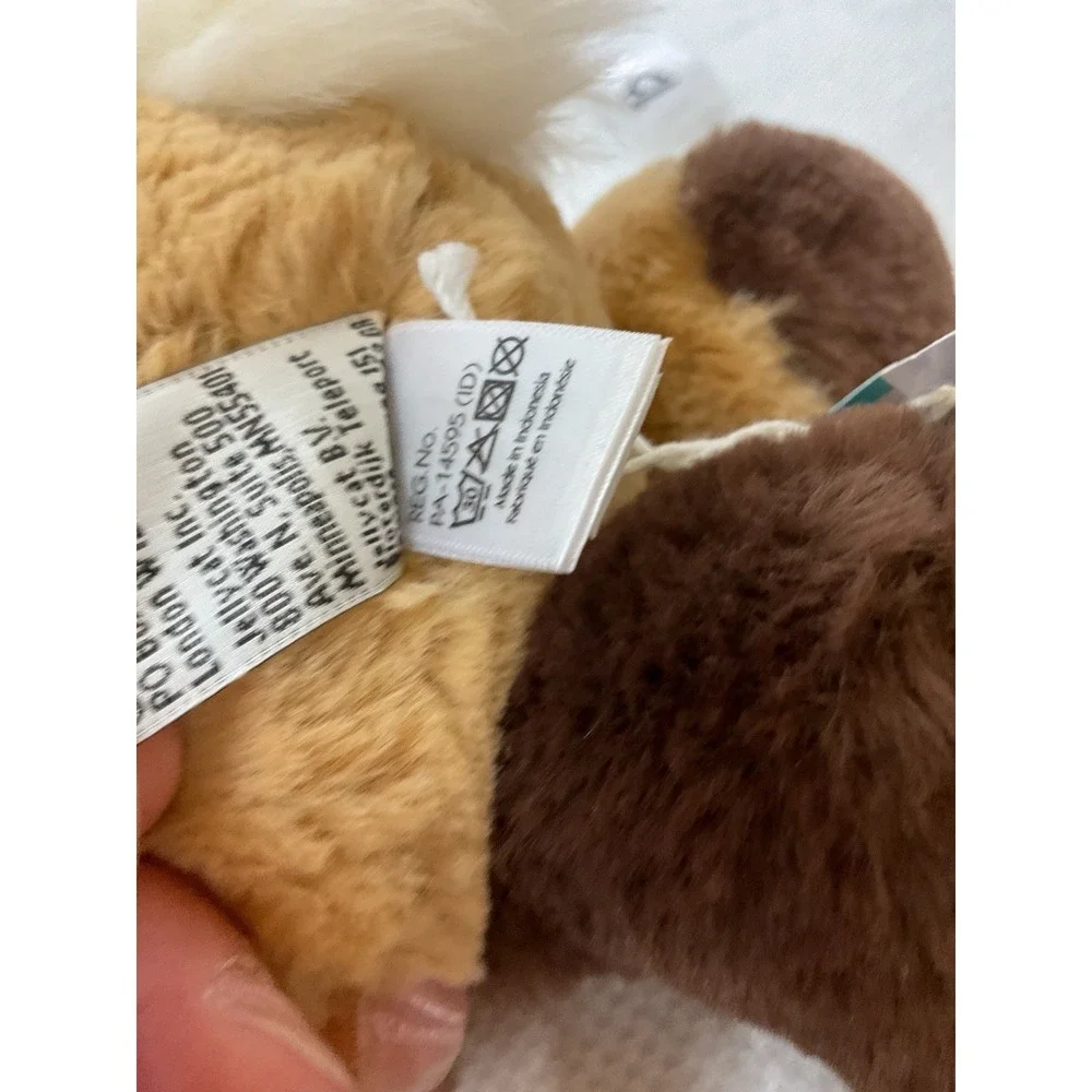 NEW Jellycat Bashful Patchwork Brown Bunny MEDIUM AUTHENTIC‎ Easter